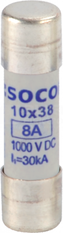 PV 10x38 gR 8A 1000VDC Wkładka topikowa (PV)