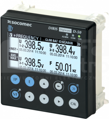 DIRIS DIGIWARE D-50 V2 Wyświetlacz