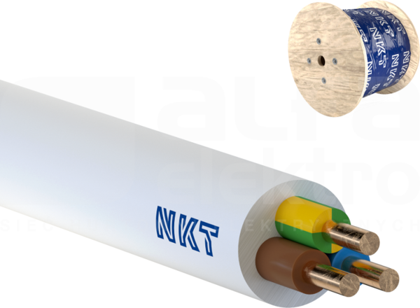 YDY 3x2,5 żo /750V Przewód instalacyjny