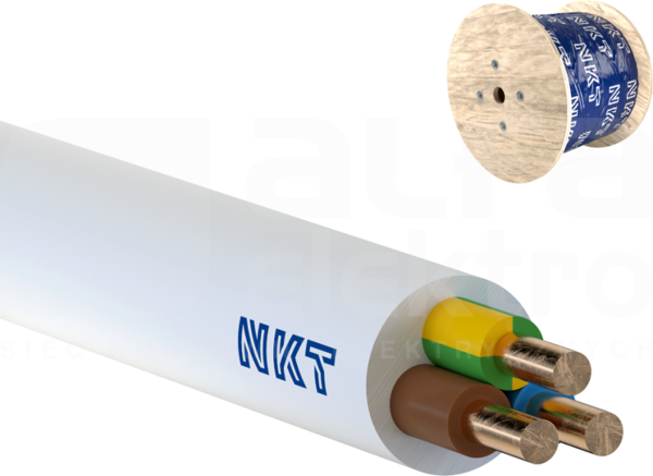 YDY 3x6 żo /750V Przewód instalacyjny