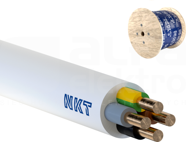 YDY 4x10 żo /750V Przewód instalacyjny