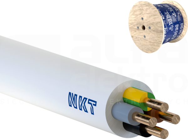 YDY 4x2,5 żo /750V Przewód instalacyjny