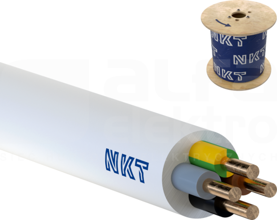 YDY 4x2,5 żo /750V Przewód instalacyjny