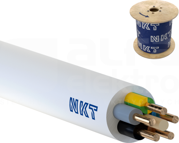 YDY 5x1,5 żo /750V Przewód instalacyjny