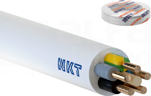 YDY 5x2,5 żo /750V Przewód instalacyjny