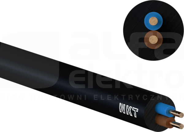 YKY 2x1,5 /1kV RE Kabel energetyczny