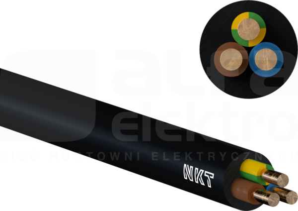 YKY 3x10 żo /1kV RE Kabel energetyczny