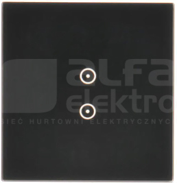 SIMON 54 Touch zastygła lawa Panel dotykowy jednomodułowy