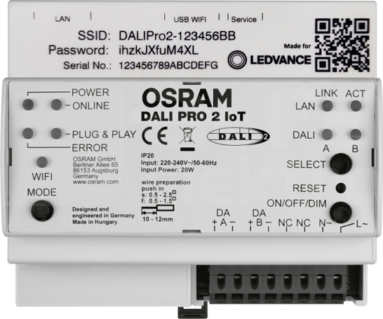 DALI PRO 2 IOT FS1 LDVV Sterownik DALI