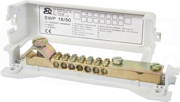 SWP 16/50 Szyna wyrównująca potencjał