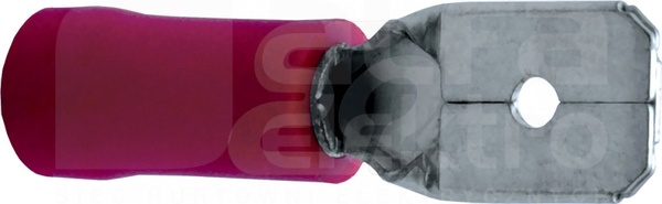 WI 2,8-1/0,5 PCV (100szt) Wsuwka izolowana konektorowa