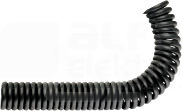 WSP20BK czarny (10m) Wężyk spiralny