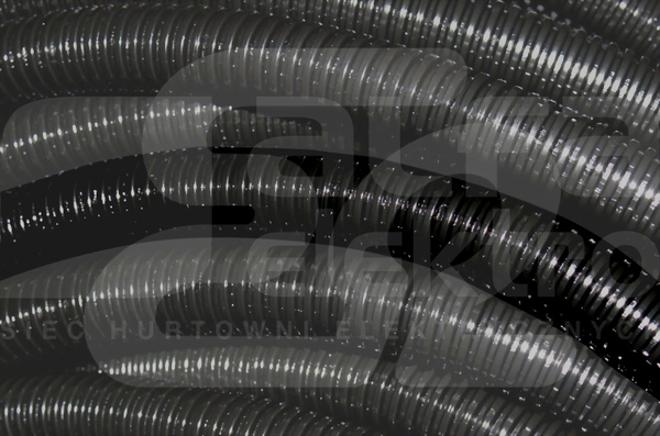 WTE 11W czarny Rura ochronna PCV UV