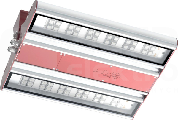 EXL450LED-EX2-1-25E-30-20P20-ALU-GL-MB-AMO90 101W Oprawa przeciwwybuchowa świetl. Ex 21 2,22 16000lm