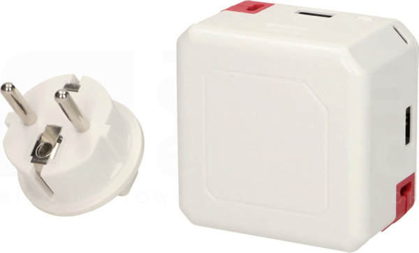 9402/EUBANK 4xUSB Rozgałęźnik POWERUSB PORTABLE+POWERBANK