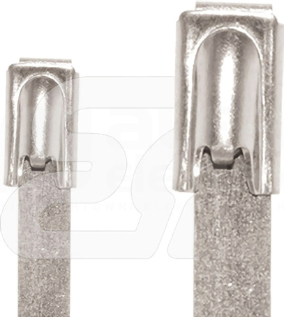 TSB 15/5-304 (100szt) Taśma kablowa metalowa INOX