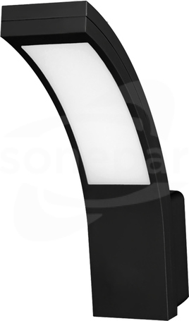 PIRYT LED 10W 800lm IP54 4000k czarna Oprawa elewacyjna