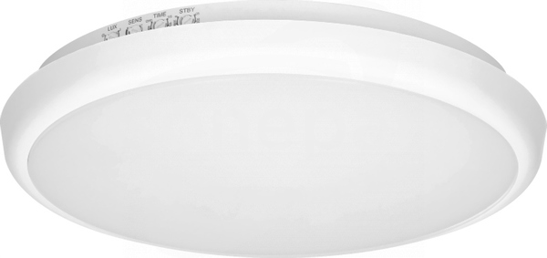 CERS LED 16W 1300lm IP65 4000K Plafon LED z mikrofalowym czujnikiem ruchu