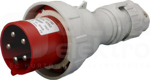 IVGN6353 63A/5P IP67 Wtyczka siłowa