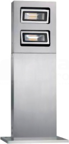 POSTE MINI 400.LED 8W/830 420lm CLEAR OPRAWA PARKOWA SŁUPEK