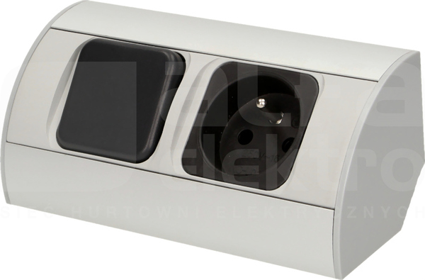 OR-AE-1318 Zestaw opraw meblowych LED z wył/gniazd.