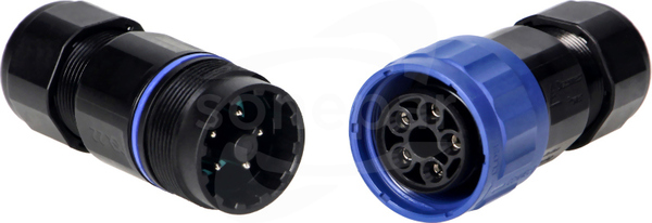 OR-AE-13613 (10szt) Konektor kablowy gniazdo-wtyczka