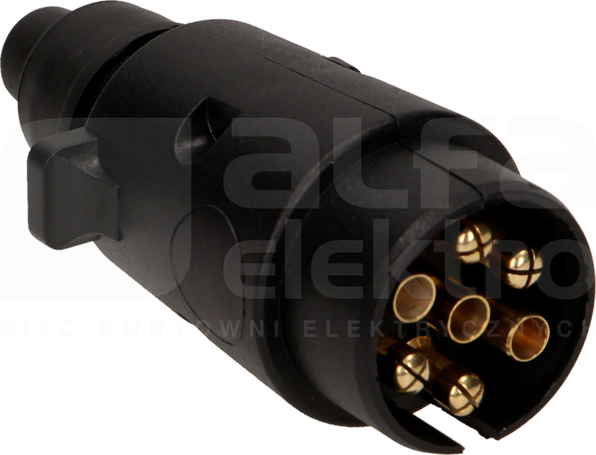 OR-AE-1384 7p 12/24V Wtyczka przyczepy plastikowa
