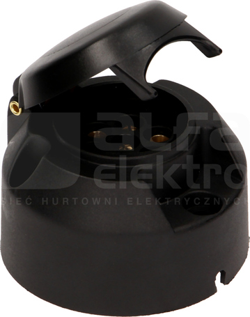 OR-AE-1386 7p 12/24V Gniazdo przyczepy plastikowe