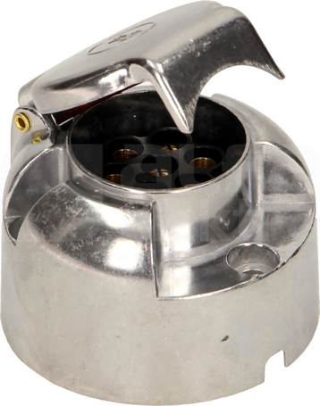 OR-AE-1387 7p 12/24V Gniazdo przyczepy aluminiowe