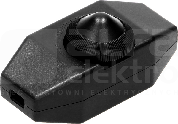 OR-AE-1393/B czarny Ściemniacz nakablowy