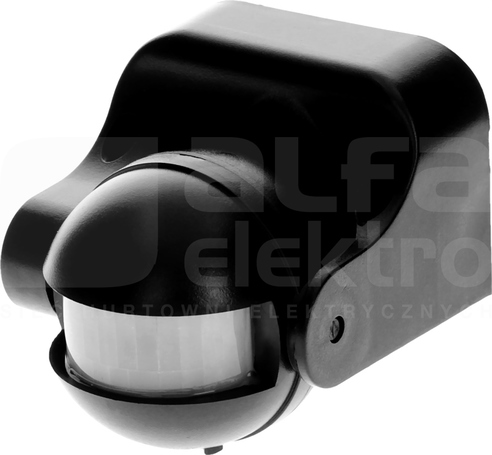 OR-CR-201/B 180st.IP44 1200W czarny Czujnik ruchu