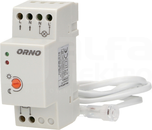 OR-CR-219 IP65 3000W Czujnik zmierzchowy z zewnętrzną sondą