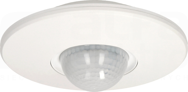 OR-CR-253 360st.max.20m 2000W biały Czujnik ruchu z 3 sensorami