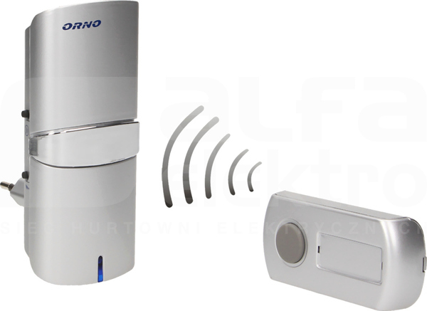 OR-DB-QH-108 230V Dzwonek bezprzew.z lear.sys.POP AC