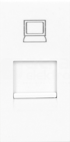 OR-GM-9010/W/RJ45 biały MODUŁ RJ45