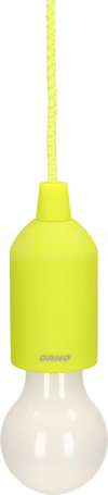 OR-LA-1407/L 1WLED limonkowa Lampka nocna bater.na sznurku