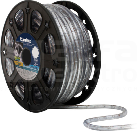 GIVRO LED 2,4W/m IP44 CW Wąż świetlny LED 50m