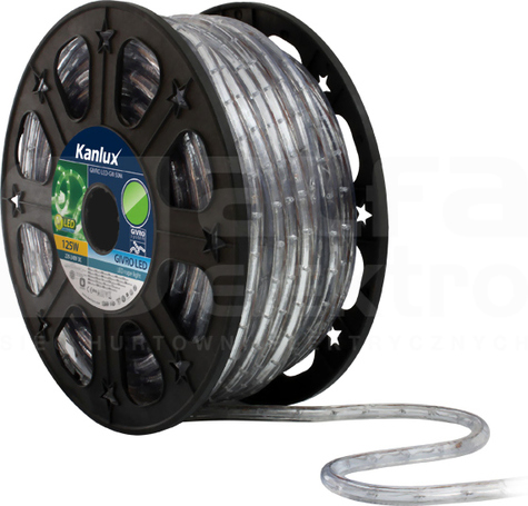 GIVRO LED 2,4W/m IP44 GN Wąż świetlny LED 50m
