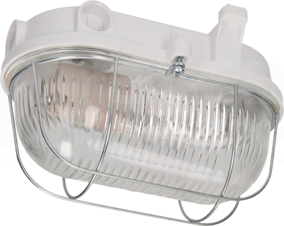 OR-OP-310GE27SPS IP54 100W Oprawa BURAN szkło osł.stal.