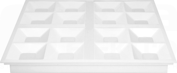 OR-PD-398L4 40W 3200lm Panel rastrowy GALAXY LED