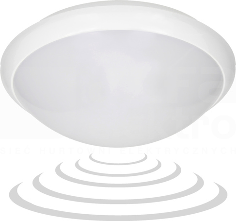 OR-PL-316WE27PMM 1x60W Plafon BREVA poliw.z czuj.