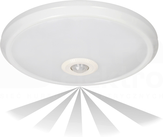 OR-PL-349WLPMR4 12W biały Plafon ZONDA LED poliw.z czuj.