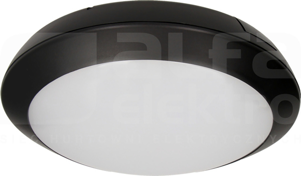 OR-PL-6044BLPM4 15W IP66 czarny Plafon BRYZA LED