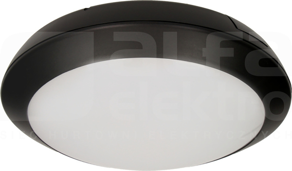 OR-PL-6046BLPM4 25W IP66 czarny Plafon ZEFIR LED