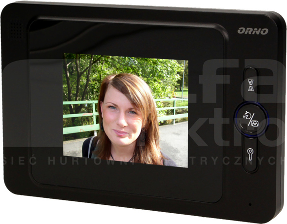 OR-VID-JS-1021MV 4 kolor. Wideo monitor bezsłuch.otwier.bramy JS