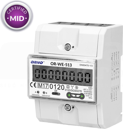 OR-WE-513 80A MID Licznik energii elektr.3-faz.