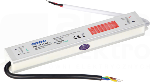 OR-ZL-1603 20W 12V IP67 Zasilacz LED