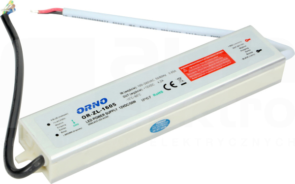 OR-ZL-1605 50W 12V IP67 Zasilacz LED