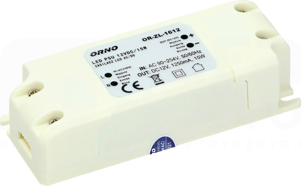 OR-ZL-1612 15W 12V IP20 Zasilacz LED