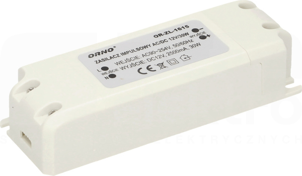 OR-ZL-1615 30W 12V IP20 Zasilacz LED